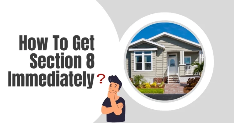 How To Get Section 8 Immediately? Emergency Section 8 Housing Choice Vouchers