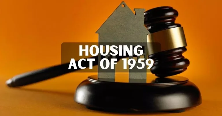 Housing Act of 1959 [Public Law 86-372-Sept. 23, 1959]